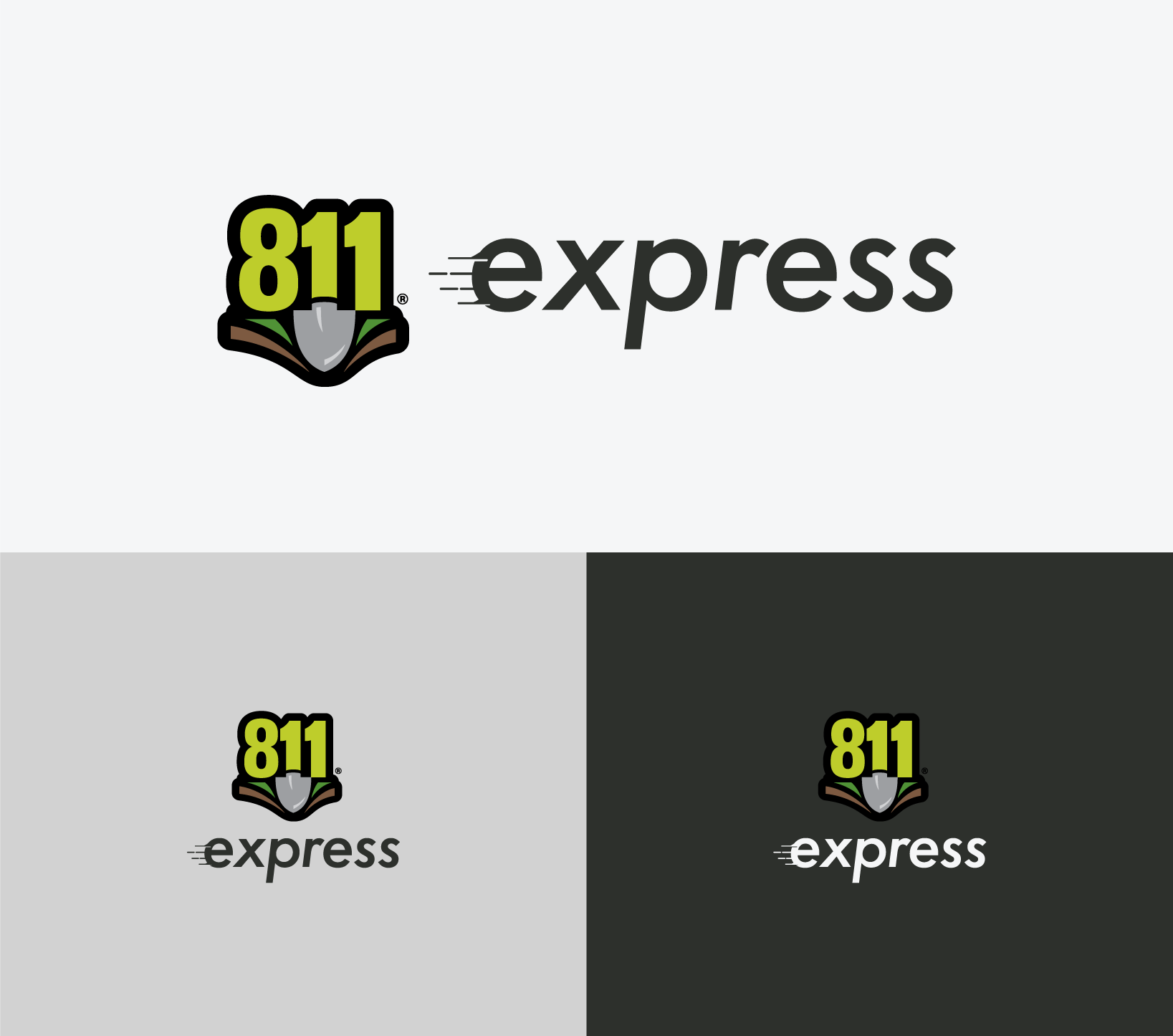 811 Express Logo Design